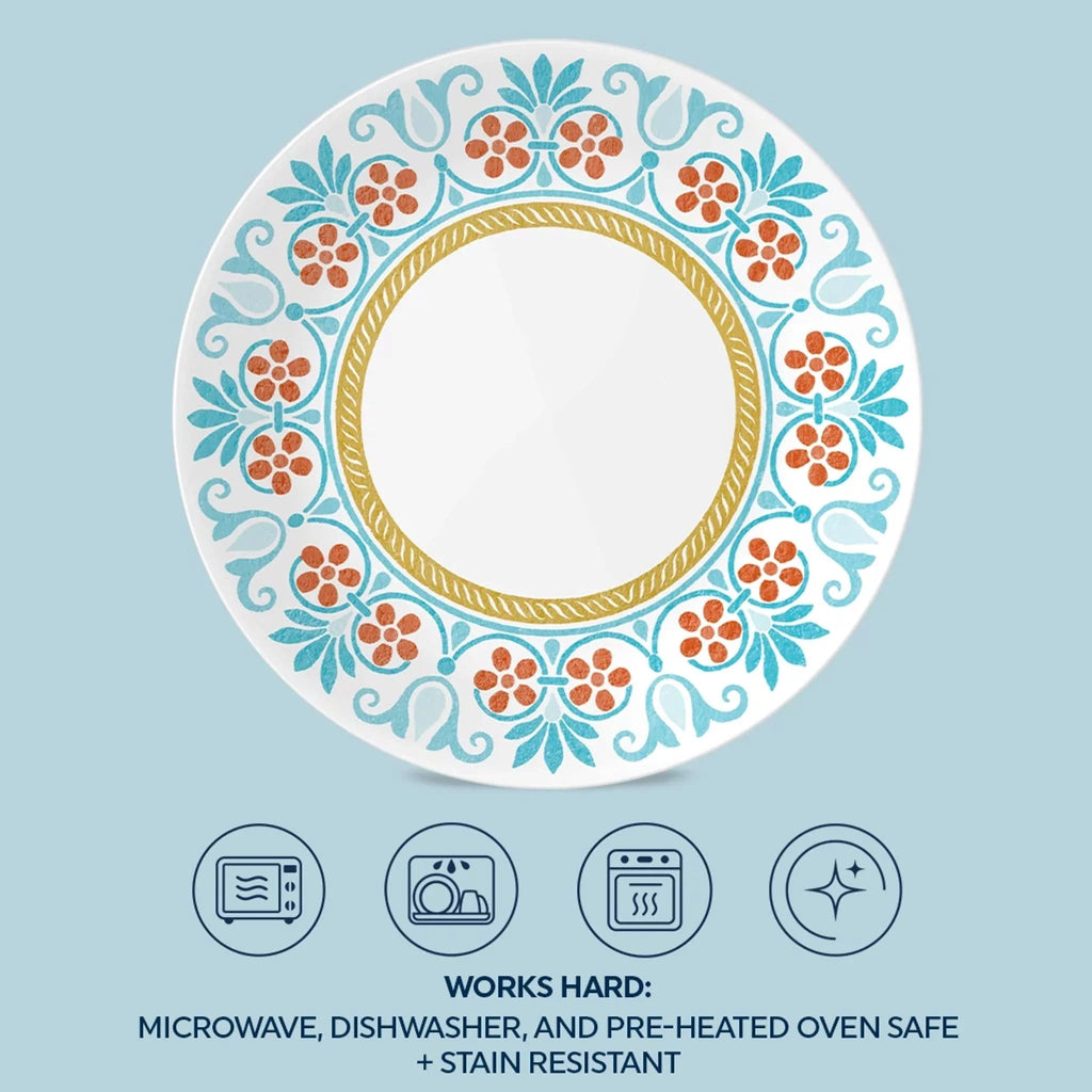 Corelle® Global Collection Terracotta Dreams, 8.5” Salad Plates, 6-pack image 3
