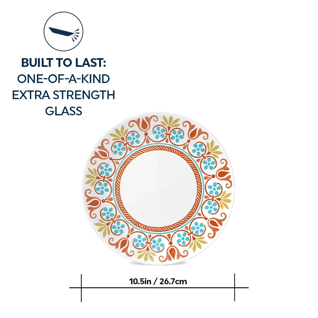 Corelle® Global Collection Terracotta Dreams 10.25” Dinner Plates, 6-pack image 4