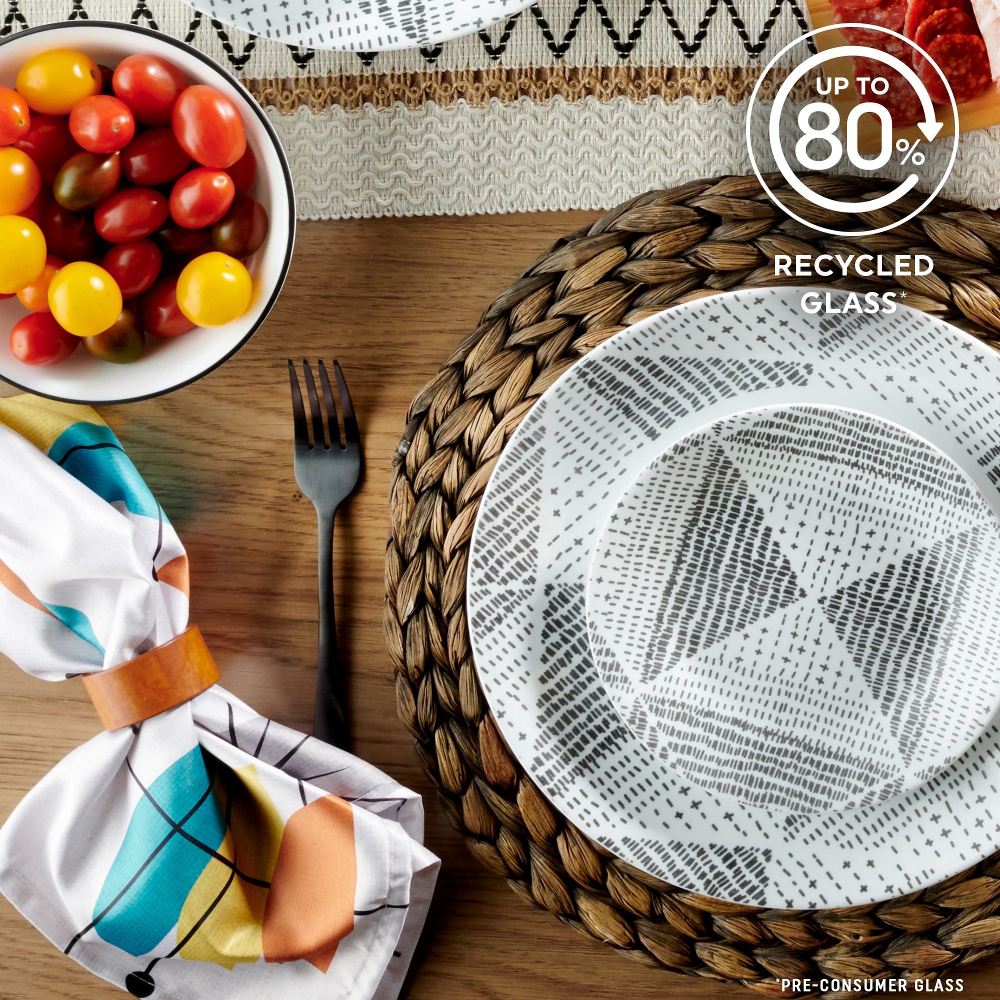Corelle® Odisha 18-piece Dinnerware Set, Service for 6 image 4
