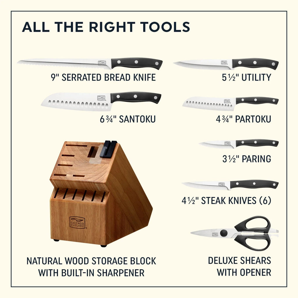 Chicago Cutlery® Ellsworth 13-piece Block Set image 5