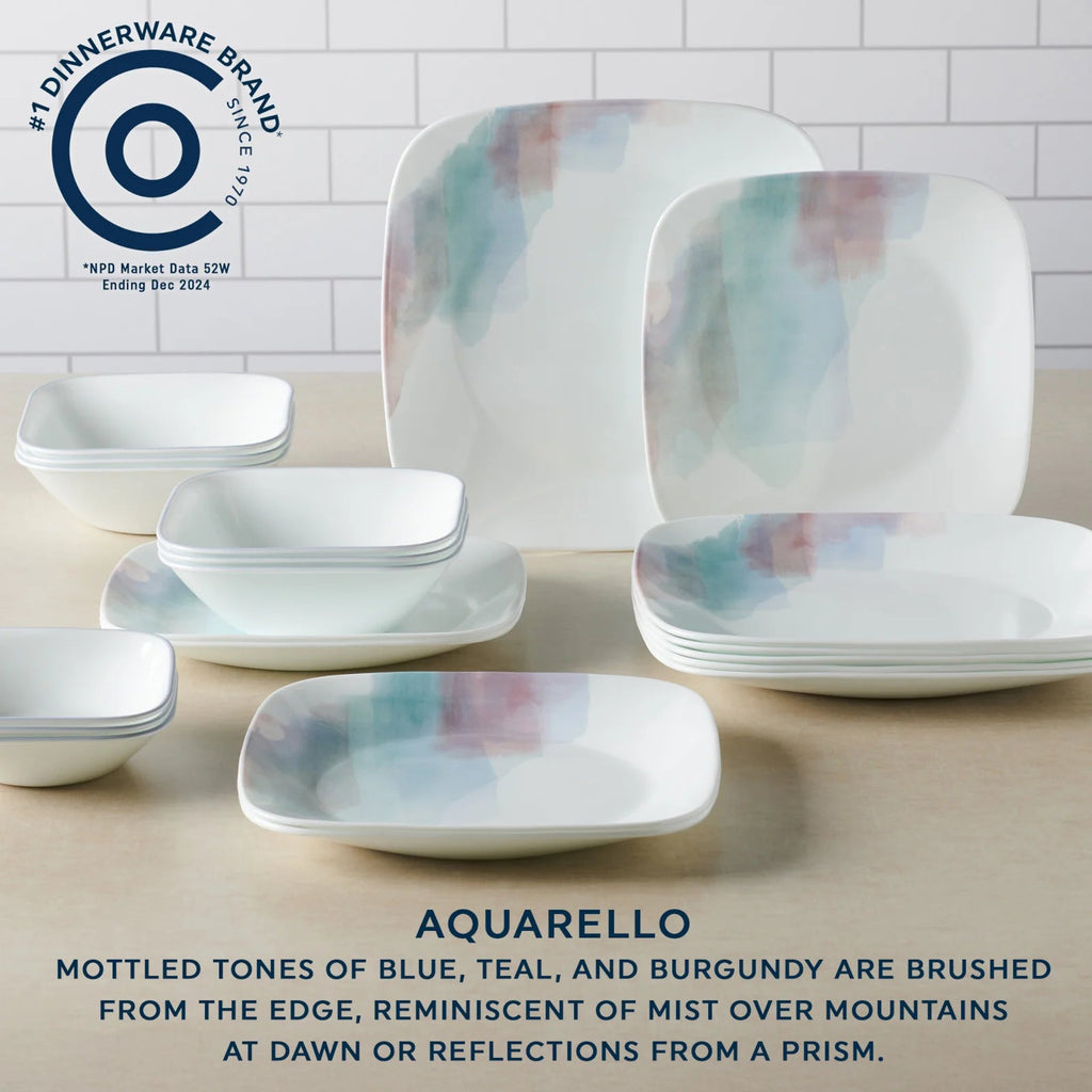 Corelle® Aquarello 16-piece Dinnerware Set, Service for 4 image 1