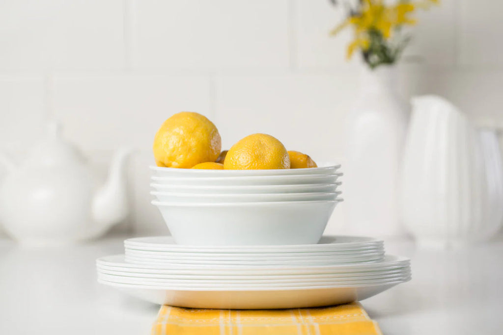 Corelle® Winter Frost White 18-piece Dinnerware Set, Service for 6 image 1