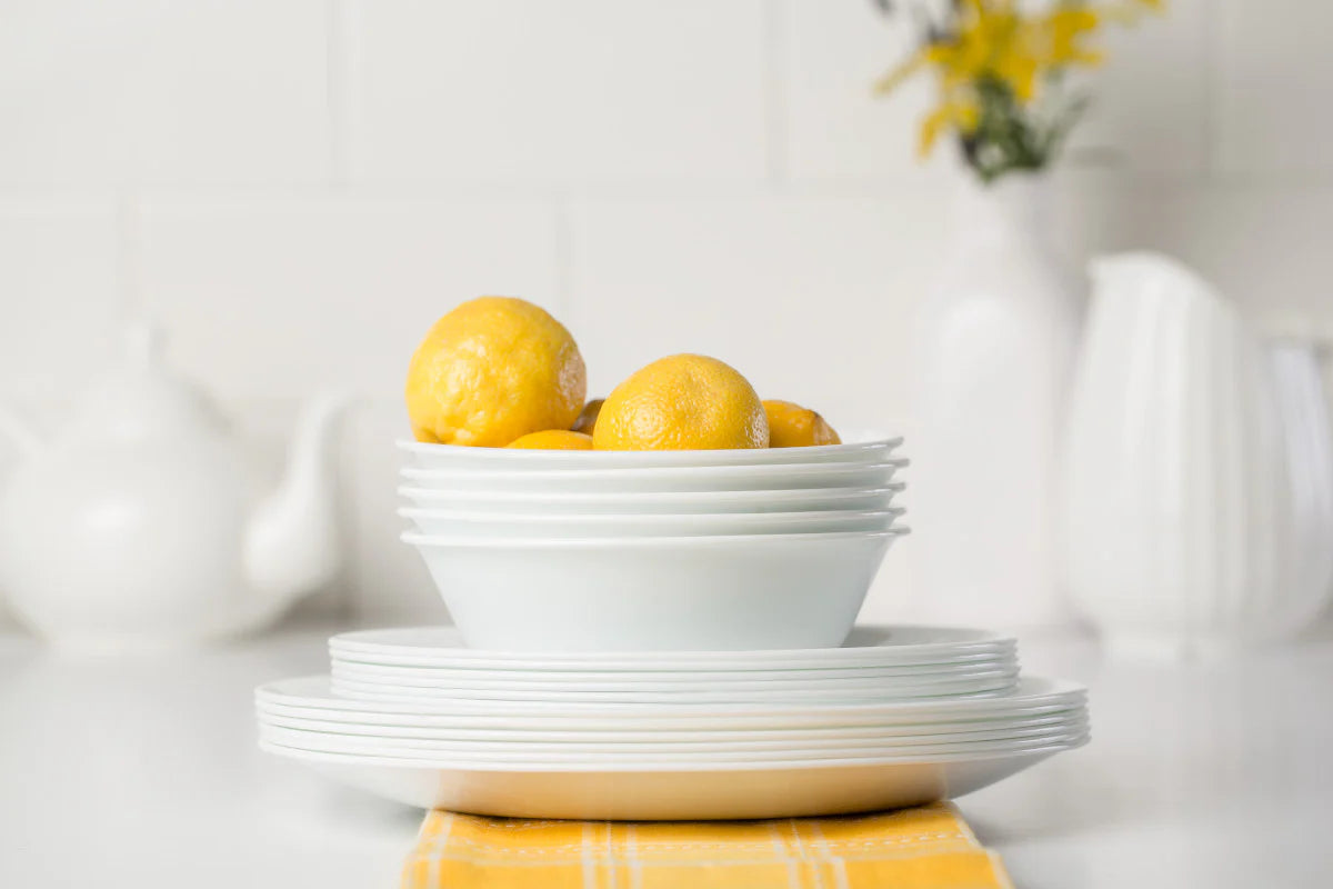 Corelle® Winter Frost White 18-piece Dinnerware Set, Service for 6 image 1