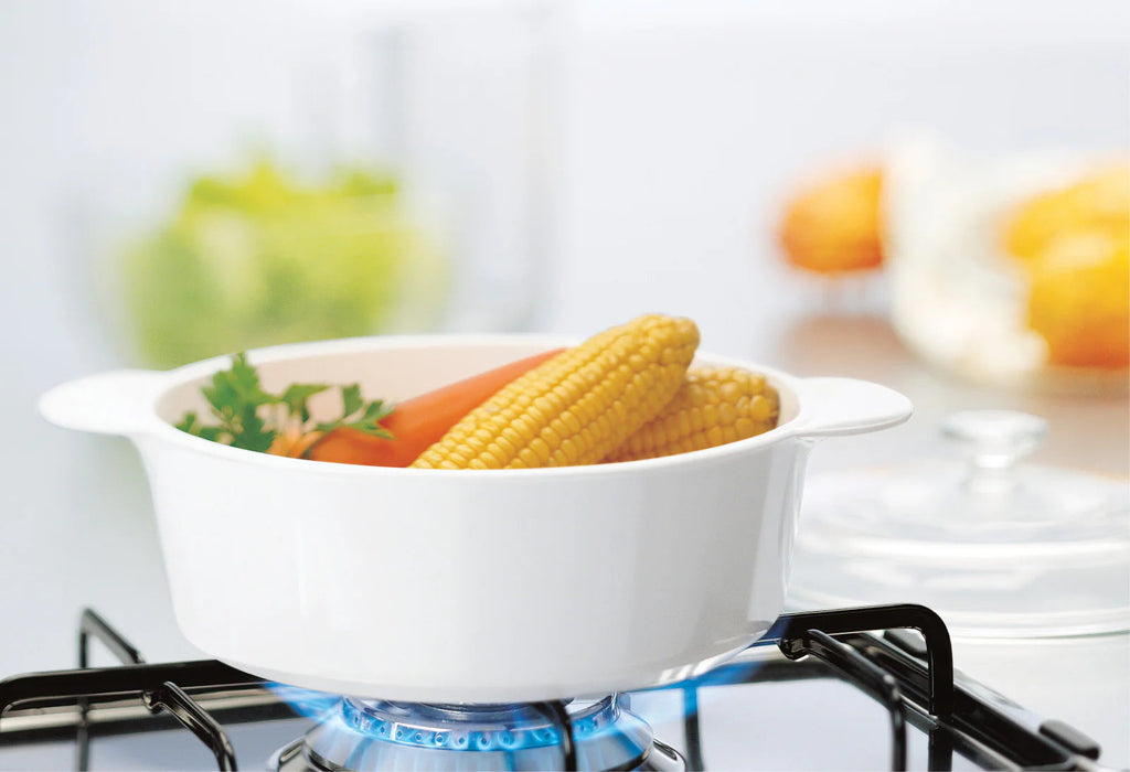 CorningWare® Just White 3.25L Casserole with Lid image 1