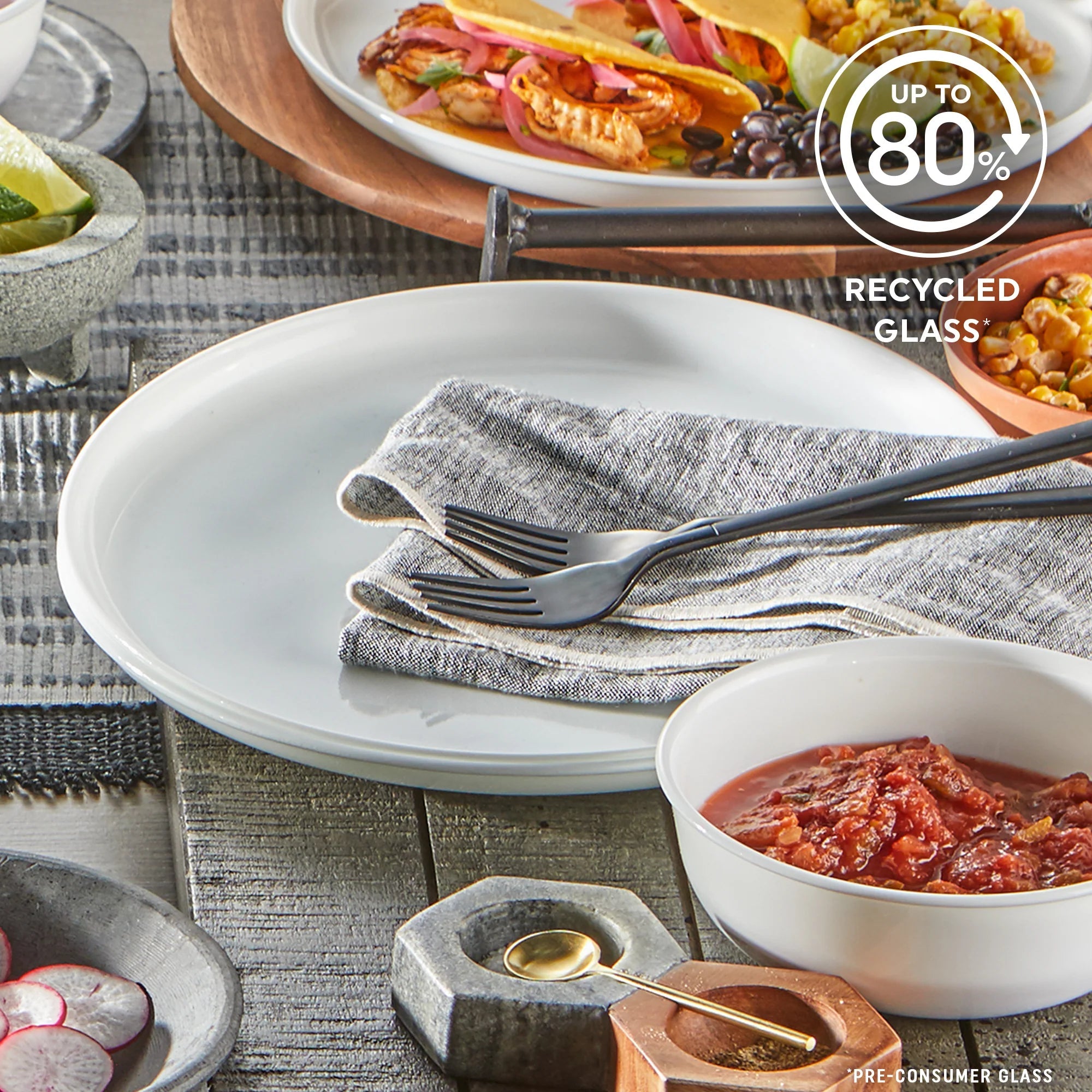 Corelle® Modern Rounds 12pc Set, Service for 4 image 1