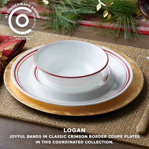 Corelle® Logan 18-pc Dinnerware Set, Service for 6 image 4