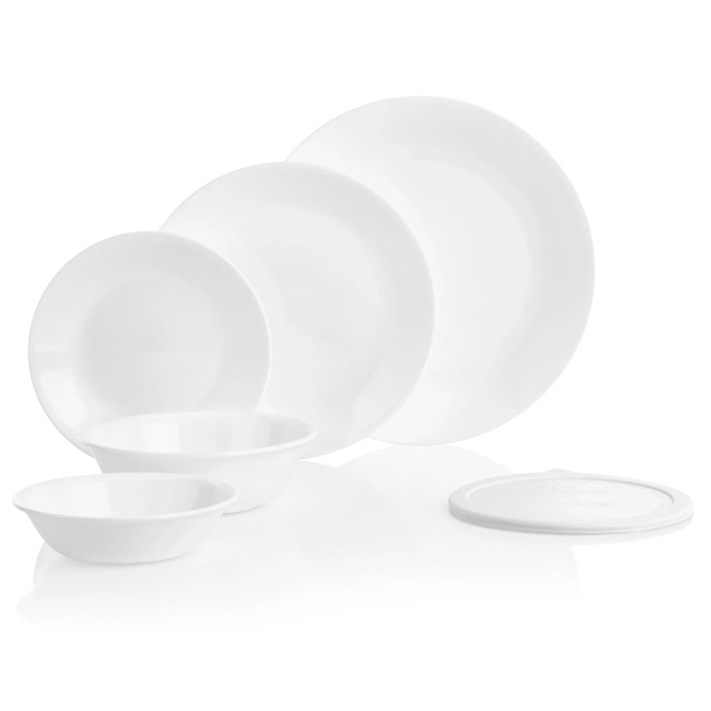 Corelle® Winter Frost White 66-piece Dinnerware Set, Service for 12 image 1