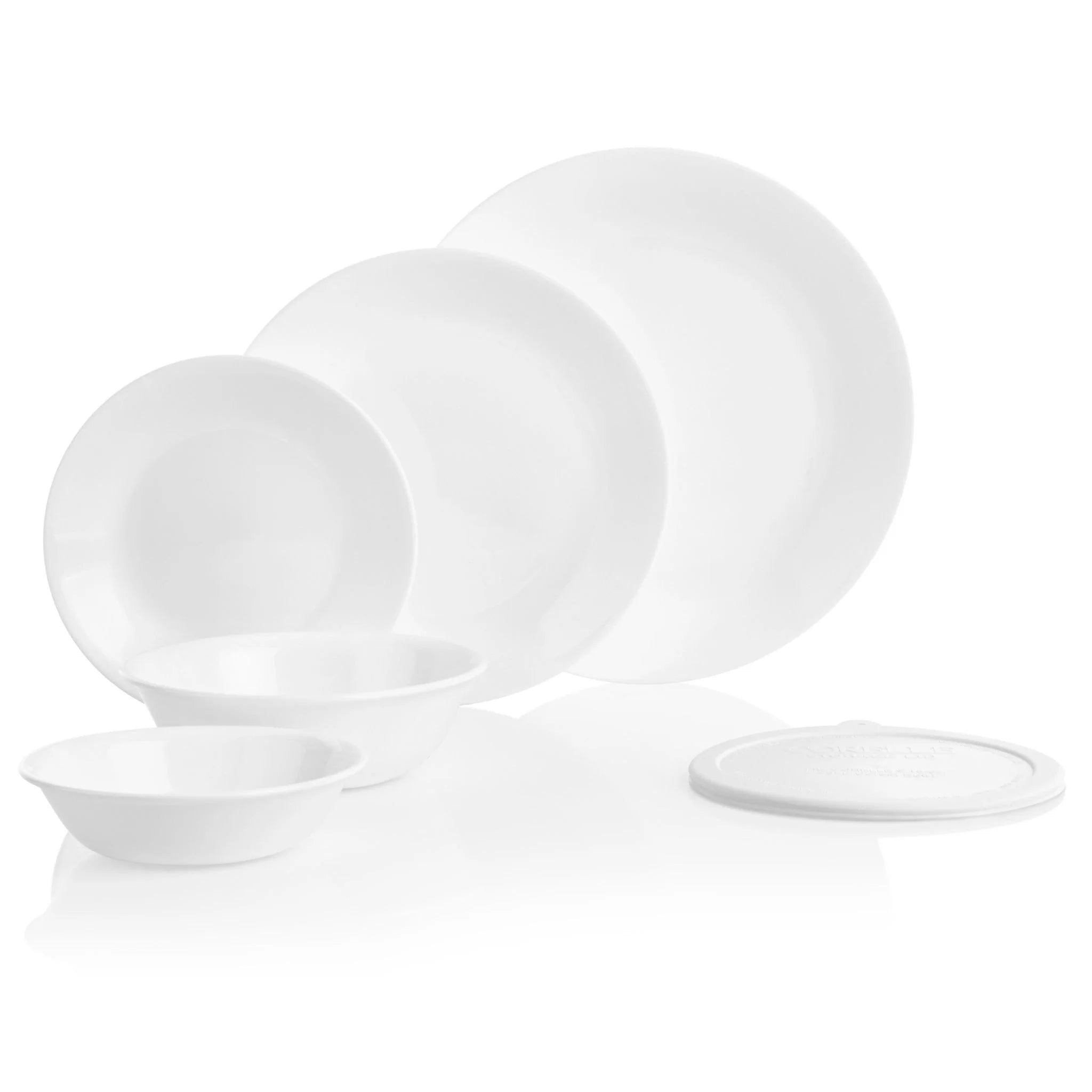 Corelle® Winter Frost White 66-piece Dinnerware Set, Service for 12 image 1