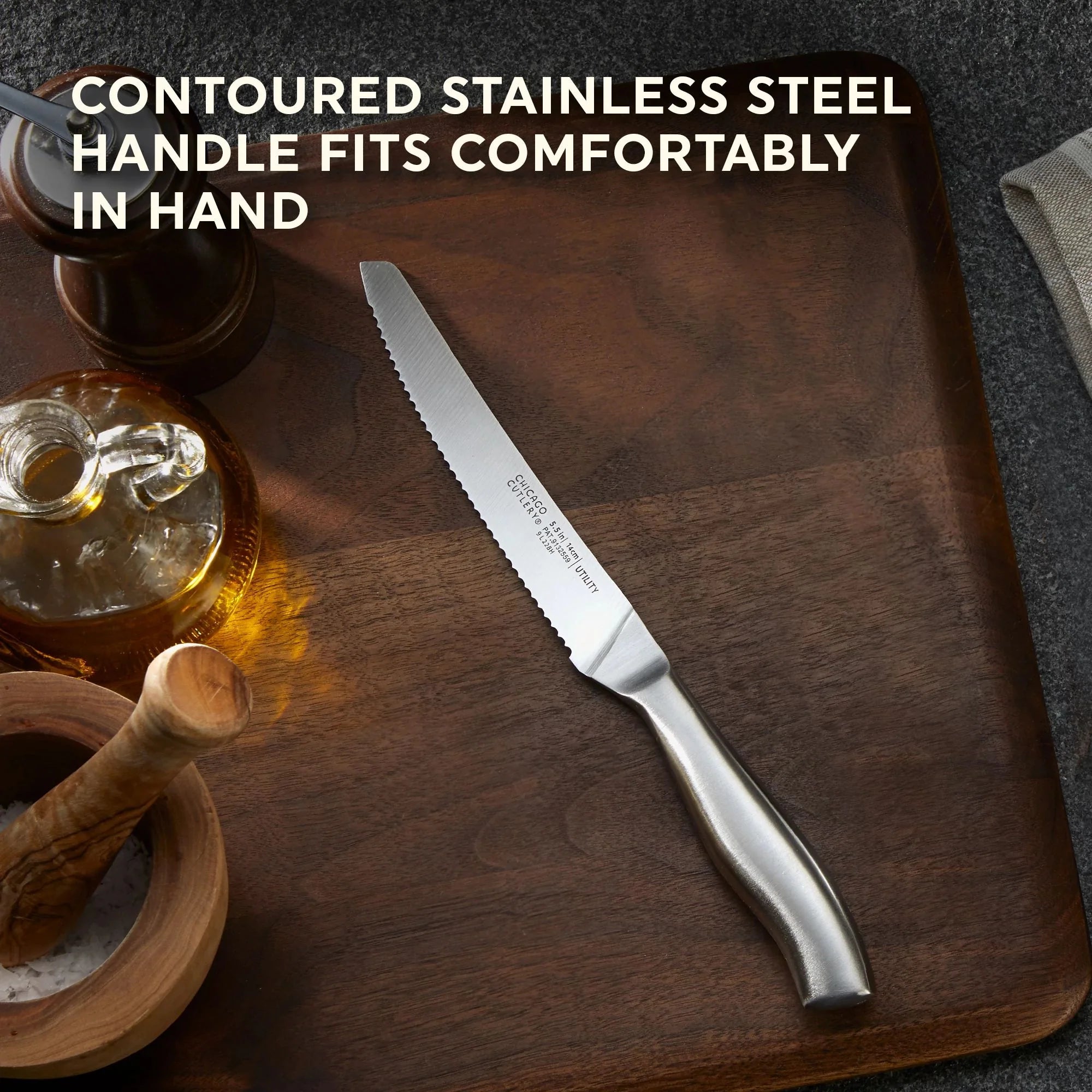 Chicago Cutlery® Insignia Steel™ 3-piece Knife Set image 2
