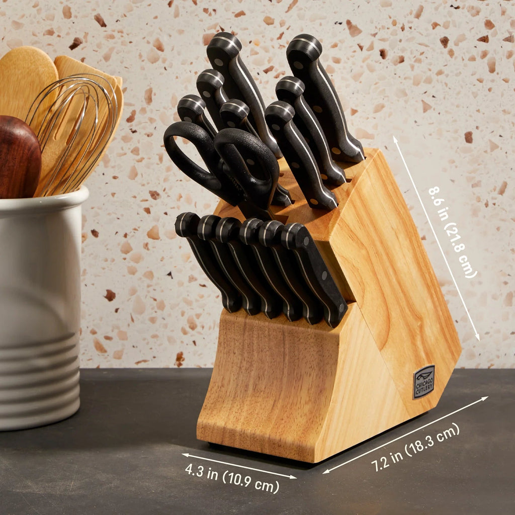 Chicago Cutlery® Essentials™ 15-piece Block Set image 2