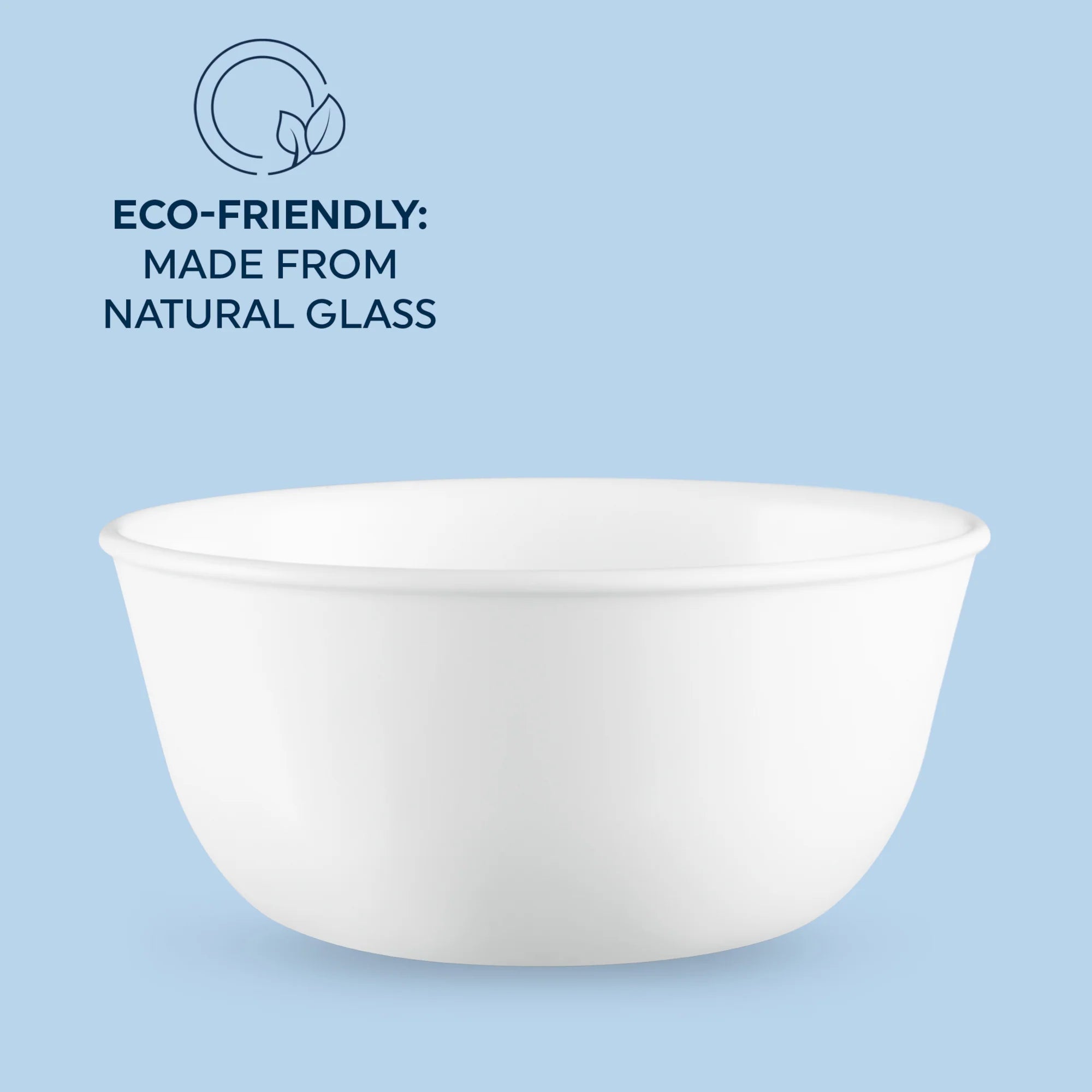 Corelle® Winter Frost White 28-ounce Large Soup Bowls, 6-pack image 4