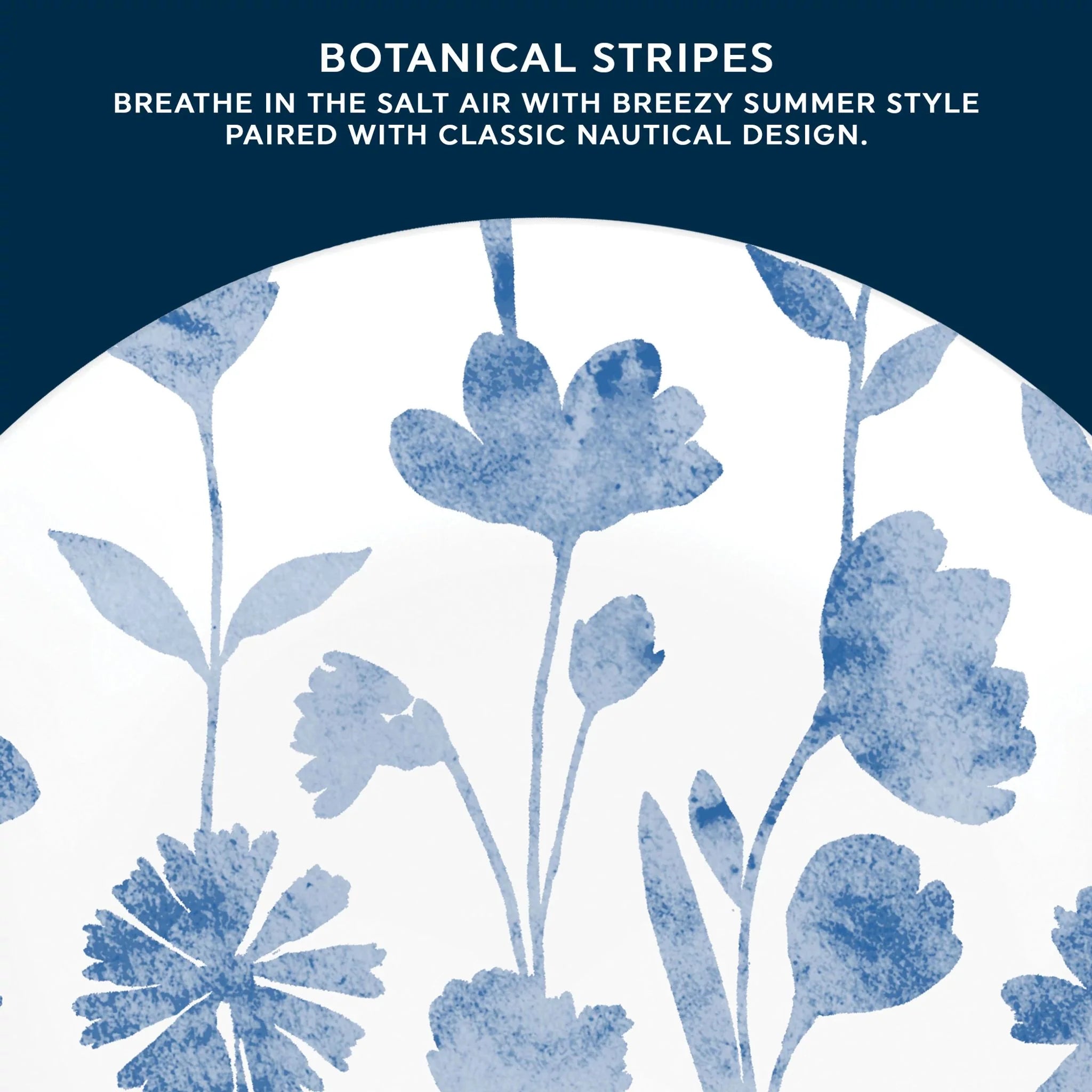 Corelle® Botanical Stripes 8.5 Salad Plate, Floral image 2