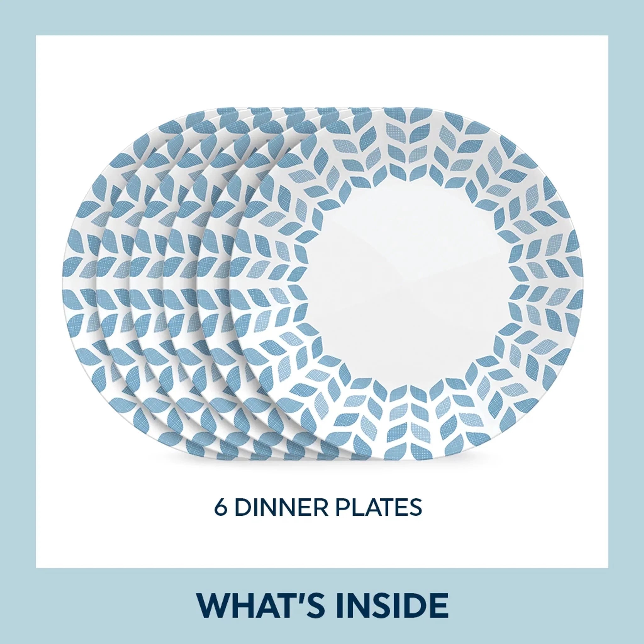 Corelle® Global Collection Northern Pines 10.25 Dinner Plates, 6-pack image 7