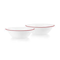 Corelle® Radiant Red Banded 1-quart Serving Bowls, 2-pack image 0