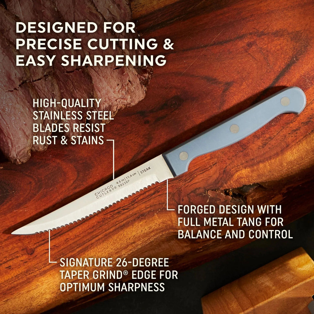 Chicago Cutlery® Halsted 7-piece Steak Knife Set image 4