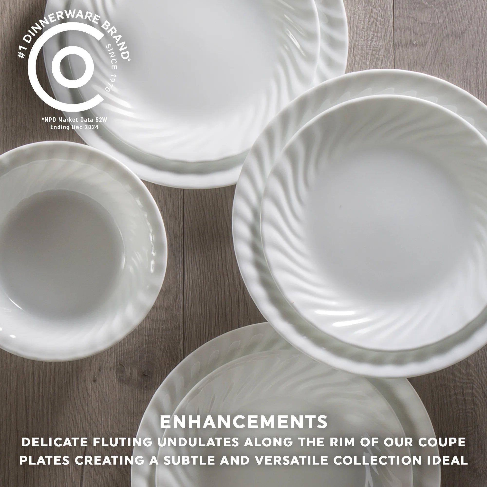 Corelle® Enhancements 10.25 Glass Dinner Plate image 1