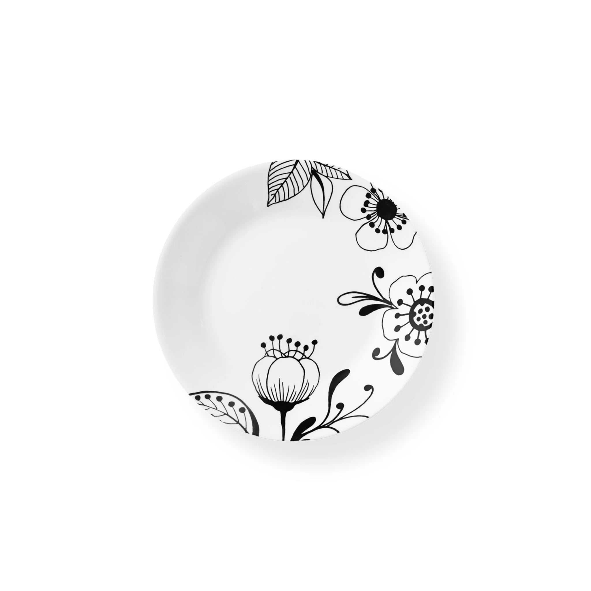 Corelle® Inked Poppy 6.75 Appetizer Plate image 0