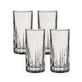 Ocean Glass Traze PRE Highball Glasses (4-Pieces), 12-ounce, Dishwasher Safe image 0