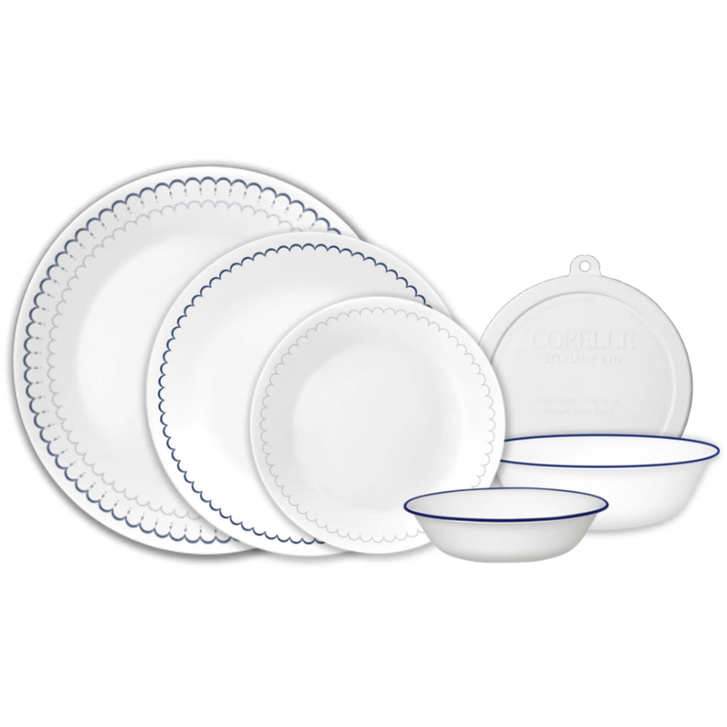 Corelle® Caspian Lace 66-piece Dinnerware Set, Service for 12 image 0