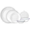 Corelle® Caspian Lace 66-piece Dinnerware Set, Service for 12 image 0