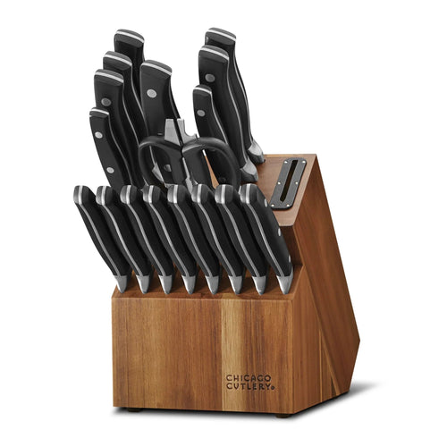 Chicago Cutlery® Insignia Classic 18-piece Block Set with Built-in Sharpener image 1