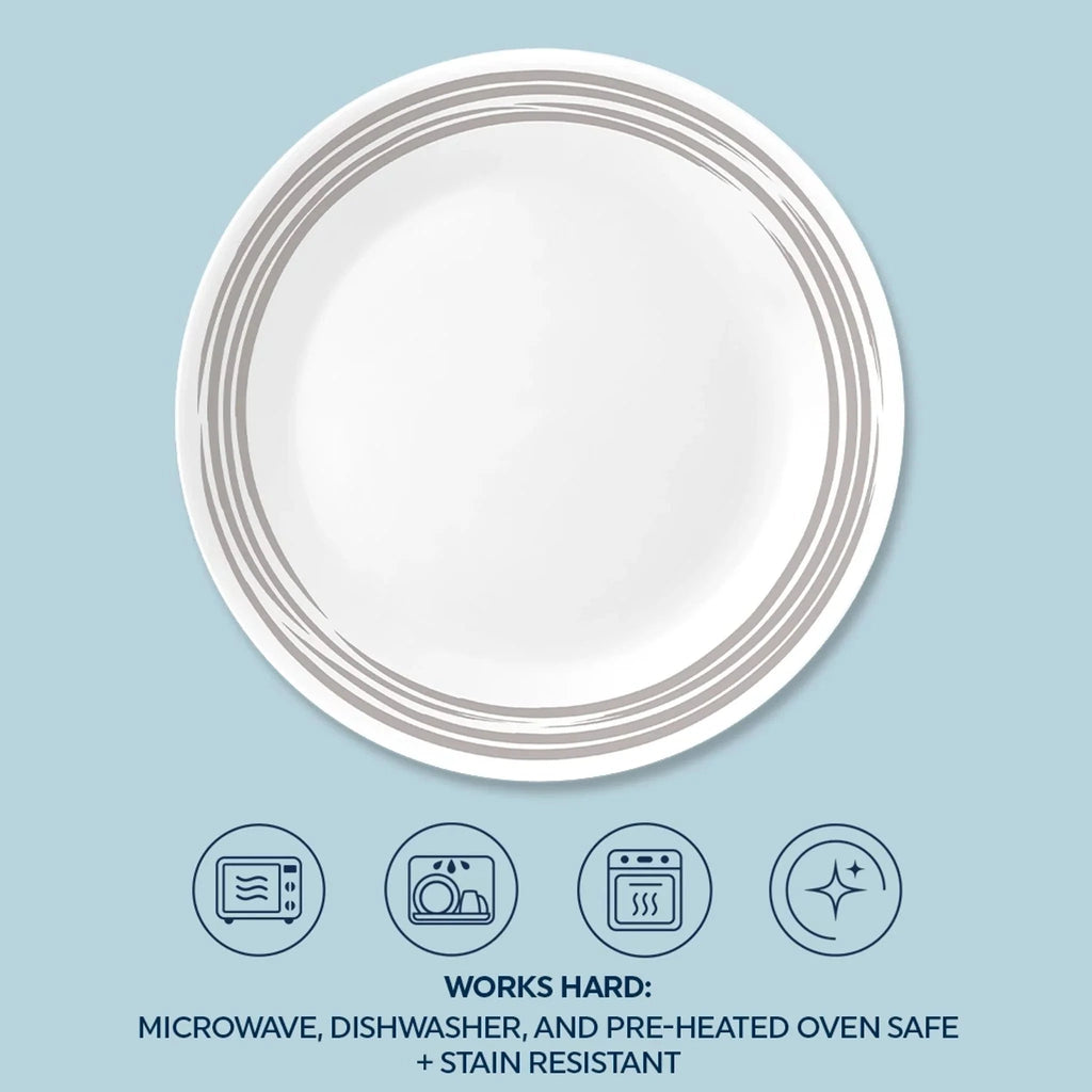 Corelle® Brushed Silver 8.5 Salad Plate image 2