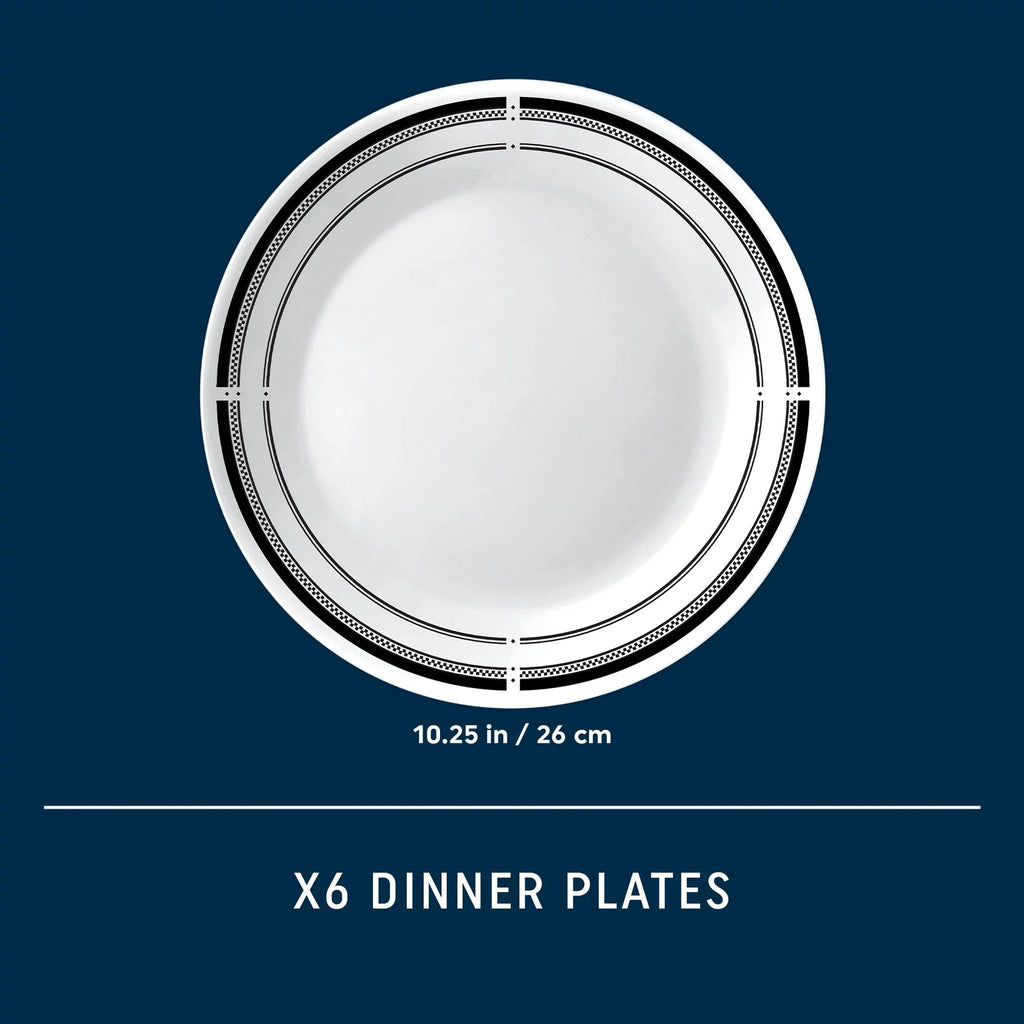 Corelle® Brasserie 10.25 Dinner Plates, 6-pack image 5
