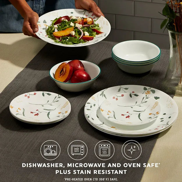Corelle® Wildflower Scatter 32-piece Dinnerware Set, Service for 8 image 1