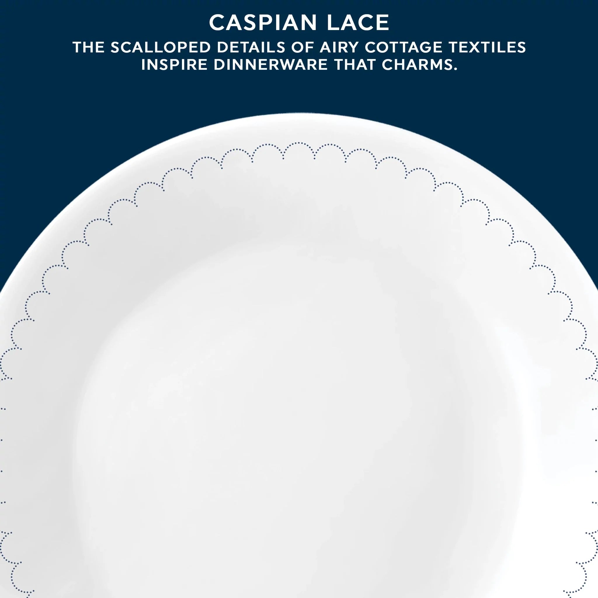 Corelle® Caspian Lace 6.75 Appetizer Plate, 6-pack image 4