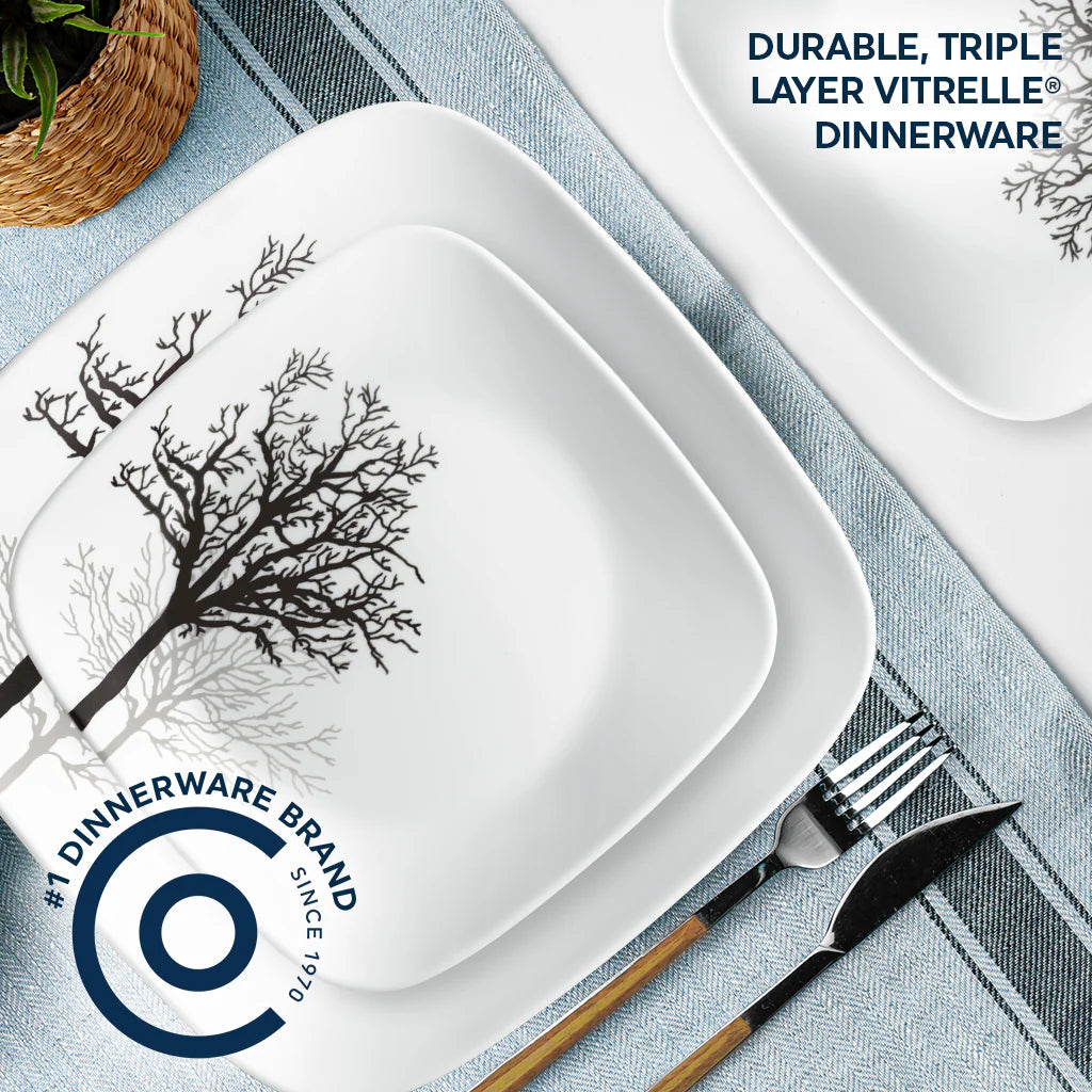 Corelle® Timber Shadows 18-piece Dinnerware Set, Service for 6 image 1