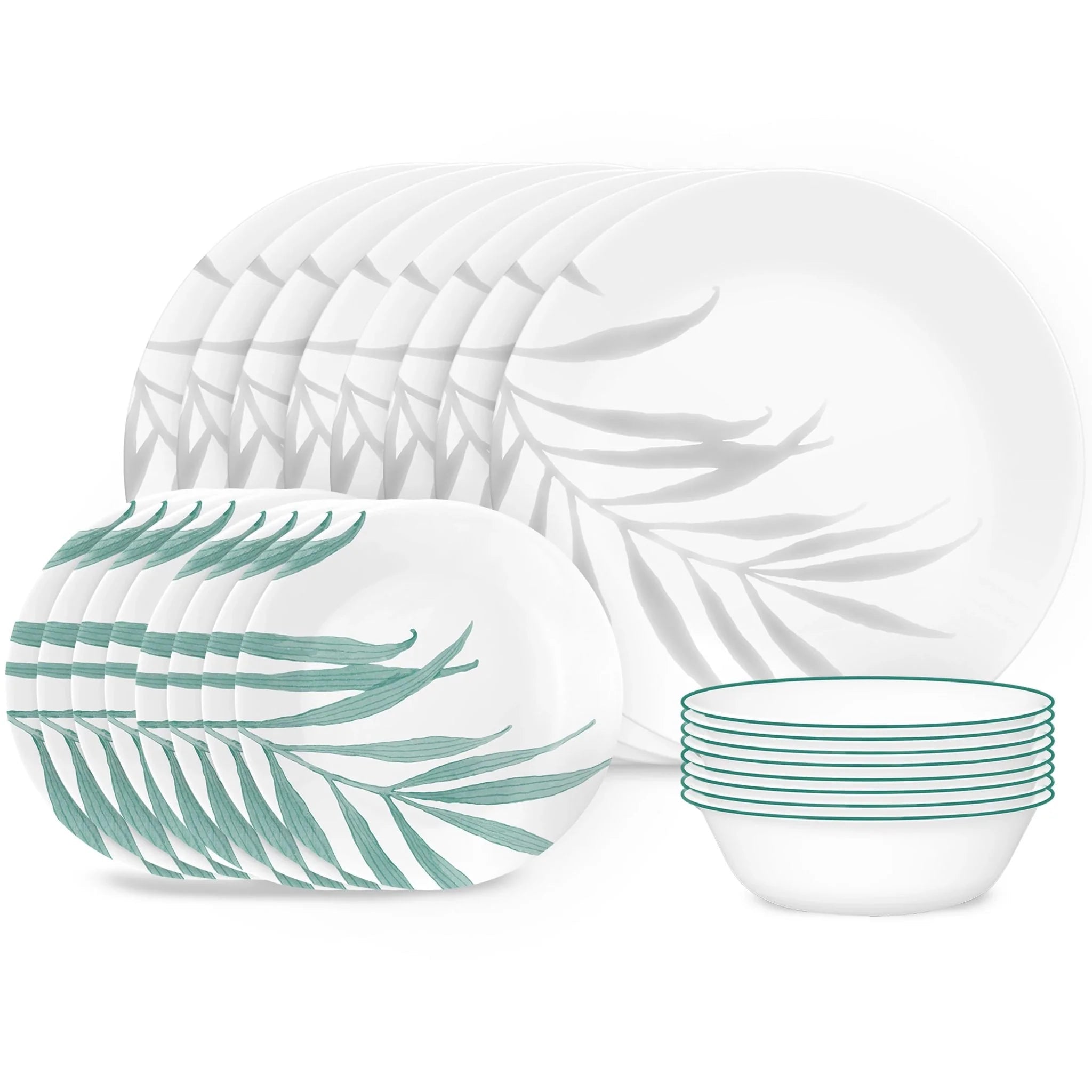 Corelle® Solar Print 18-piece Dinnerware Set, Service for 6, EXCLUSIVE image 0