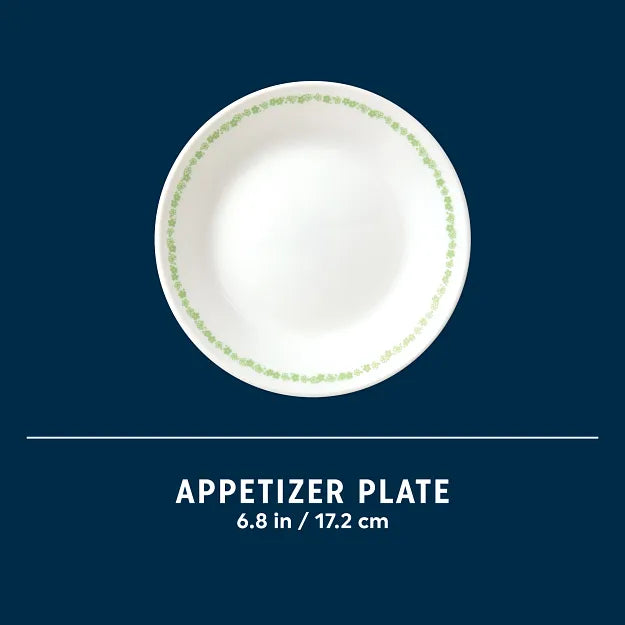 Corelle® Spring Blossom Green 6.75 Appetizer Plate image 6