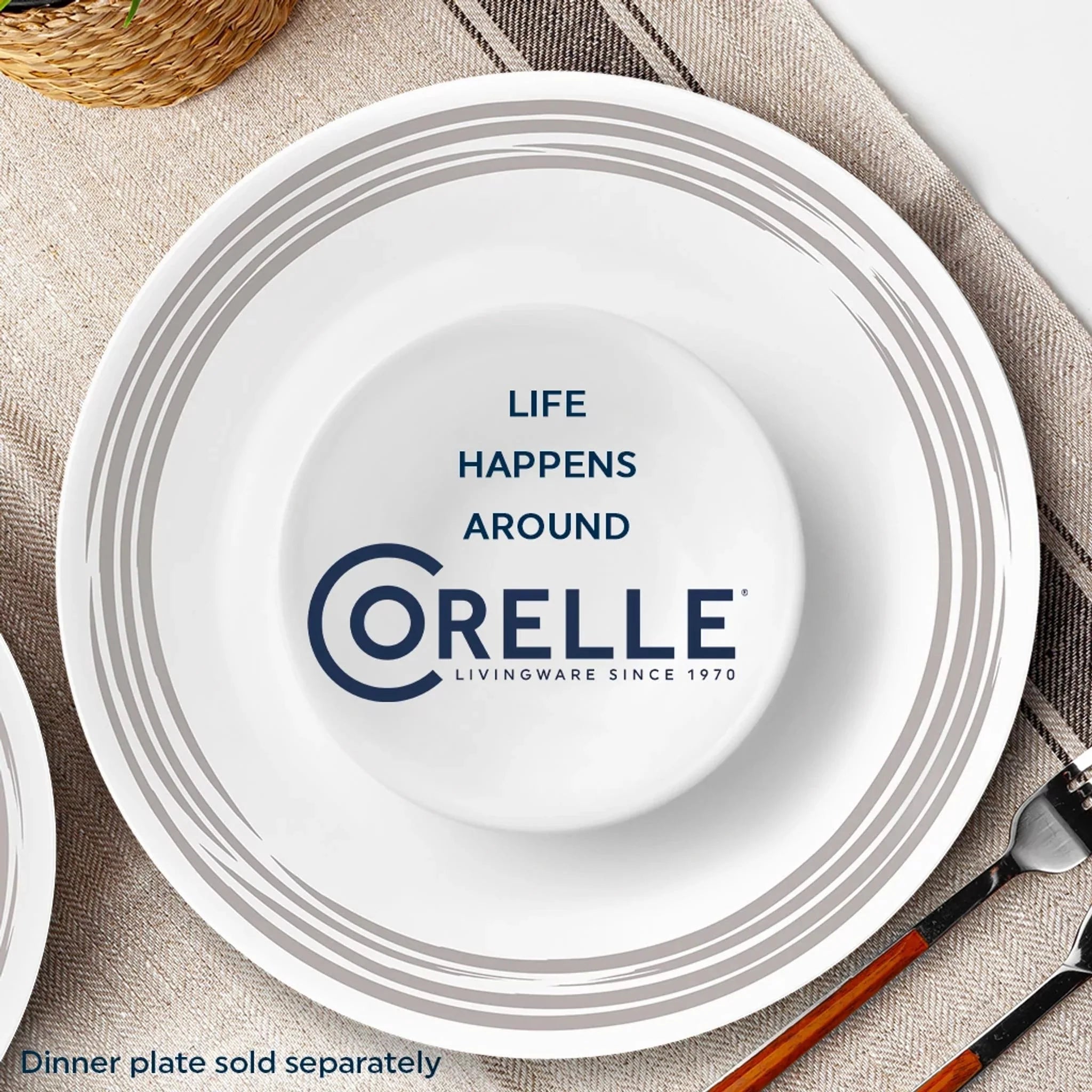 Corelle® Brushed Silver 18-ounce Cereal Bowl image 4