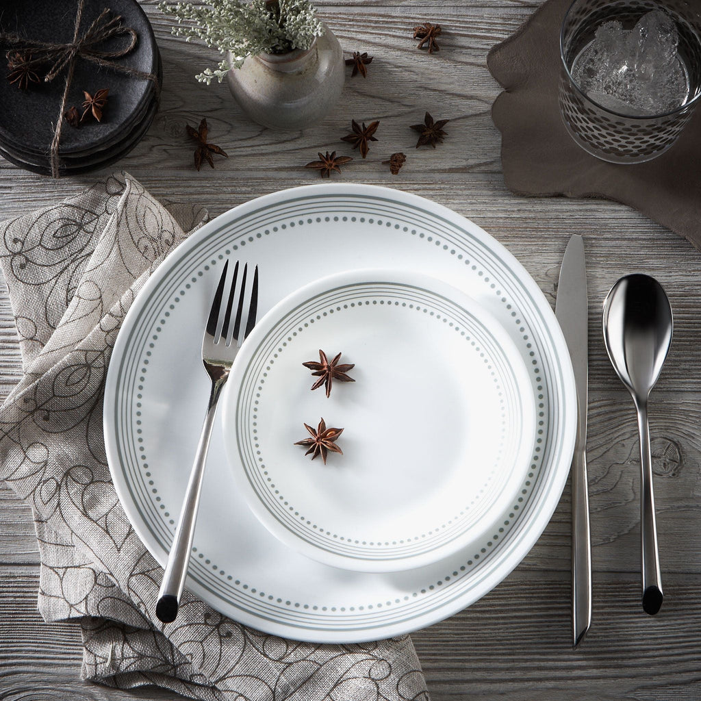 Corelle® Mystic Gray 78-piece Dinnerware Set, Service for 12 image 3