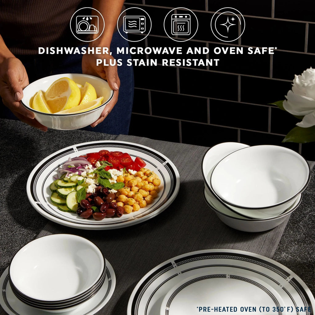 Corelle® Brasserie 18-piece Dinnerware Set, Service for 6 image 3