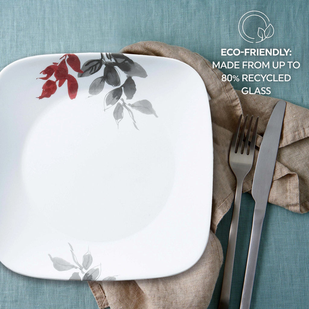 Corelle® Kyoto Leaves 16-piece Dinnerware Set, Service for 4 image 1