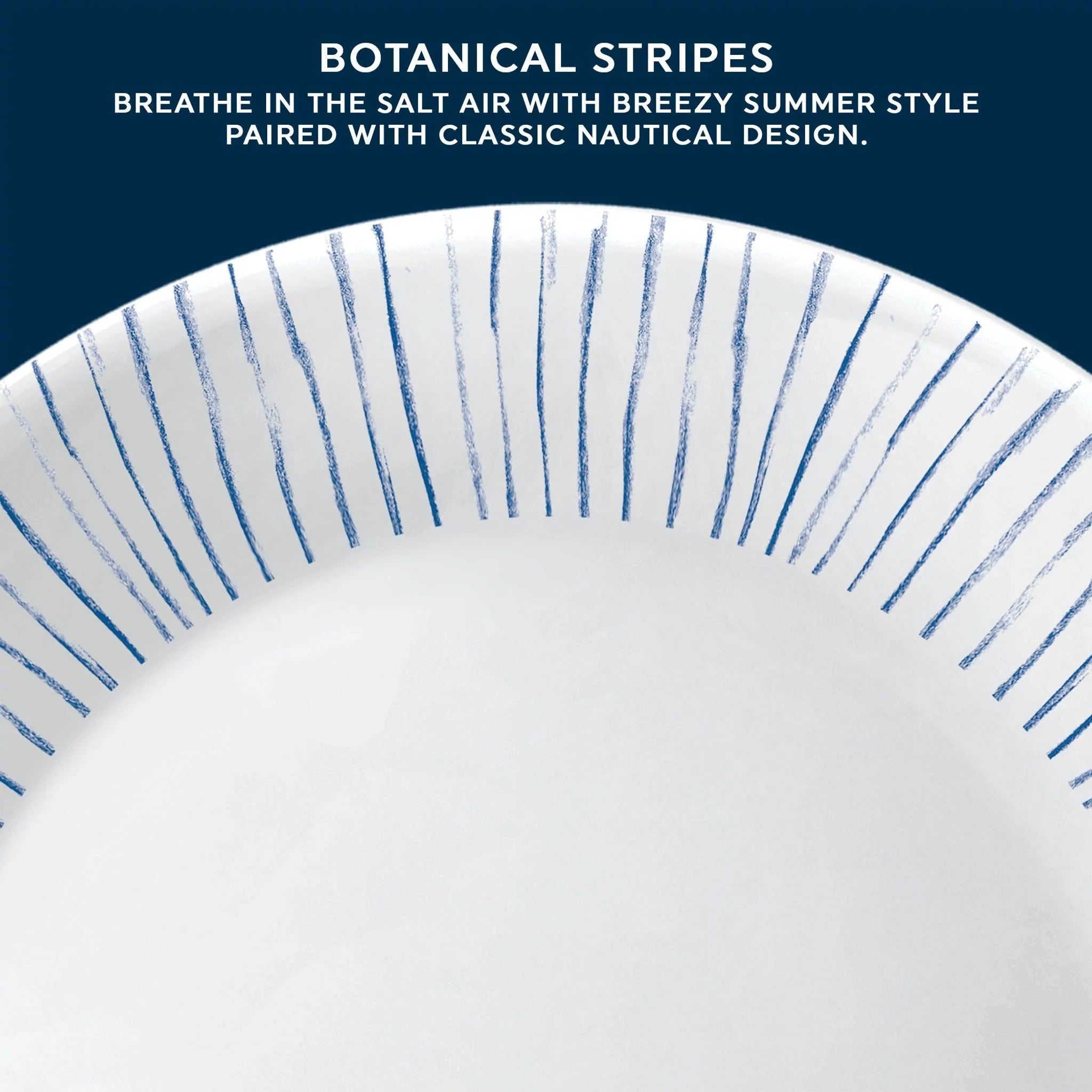 Corelle® Botanical Stripes 10.25 Dinner Plate image 1