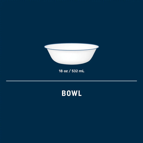 Corelle® Botanical Stripes 18-ounce Cereal Bowl image 1