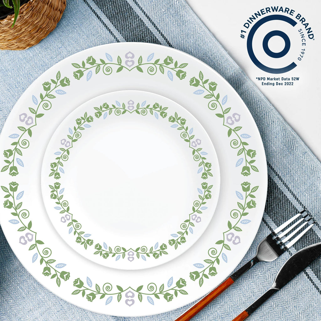 Corelle® Bryndle 12-Piece Glass Dinnerware Set, Service for 4 image 2