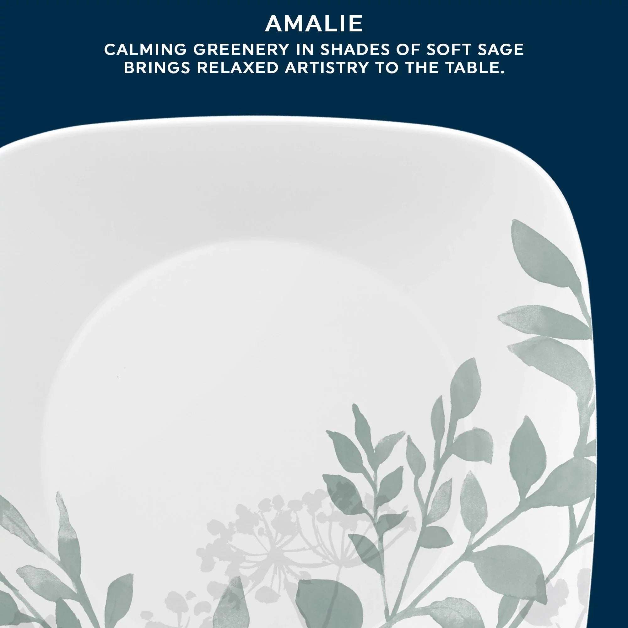 Corelle® Square Amalie 6.5 Appetizer Plate image 3