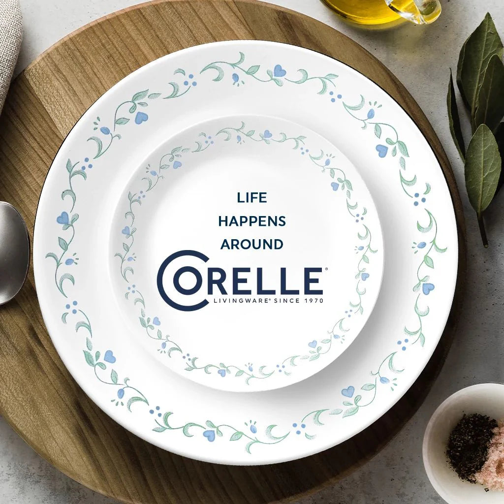 Corelle® Country Cottage 16-piece Mugless Dinnerware Set, Service for 4 image 2