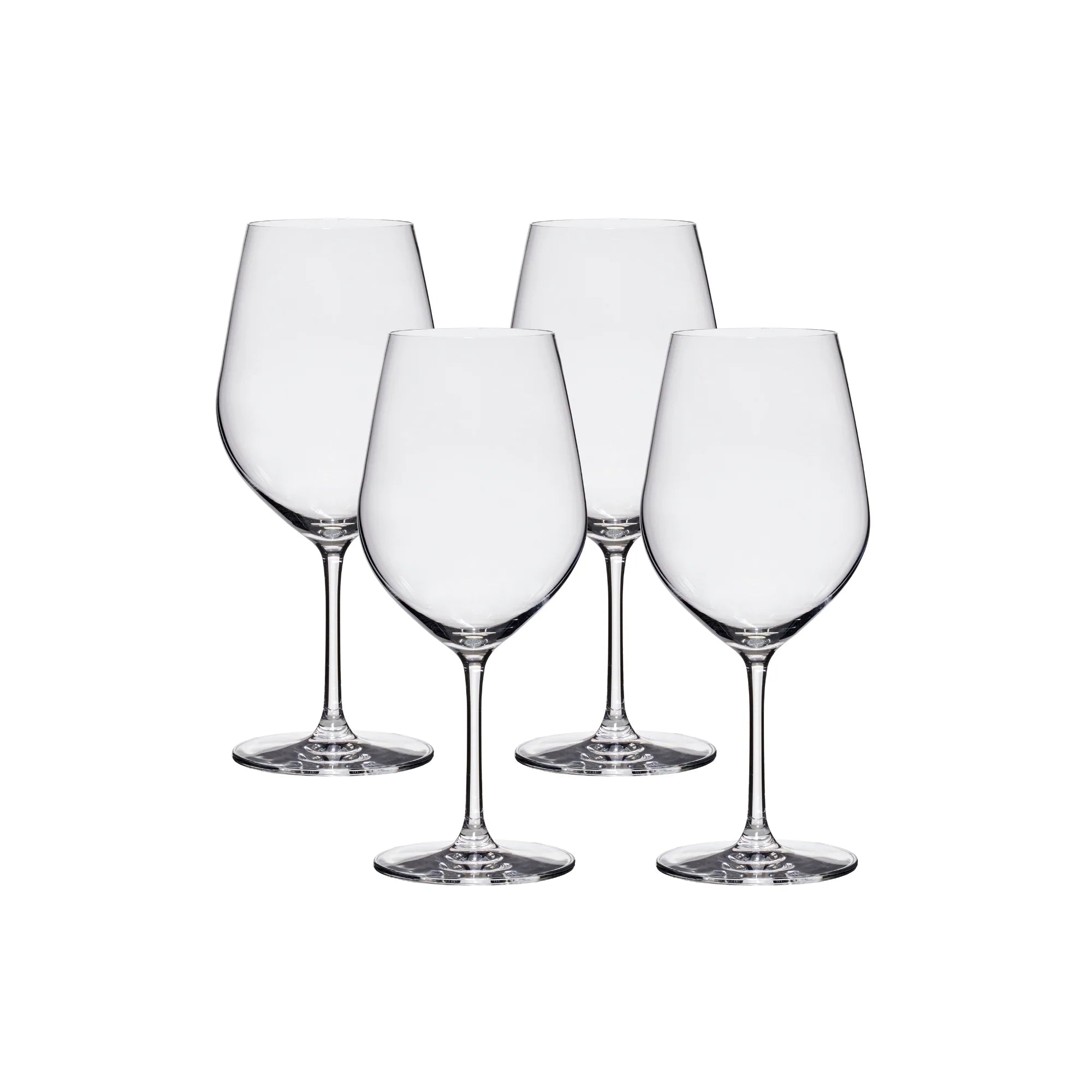 Lucaris Tokyo Temptation Bordeaux Glasses (4-Pieces), 21-ounce, Dishwasher Safe, Lead-free Crystalline image 0