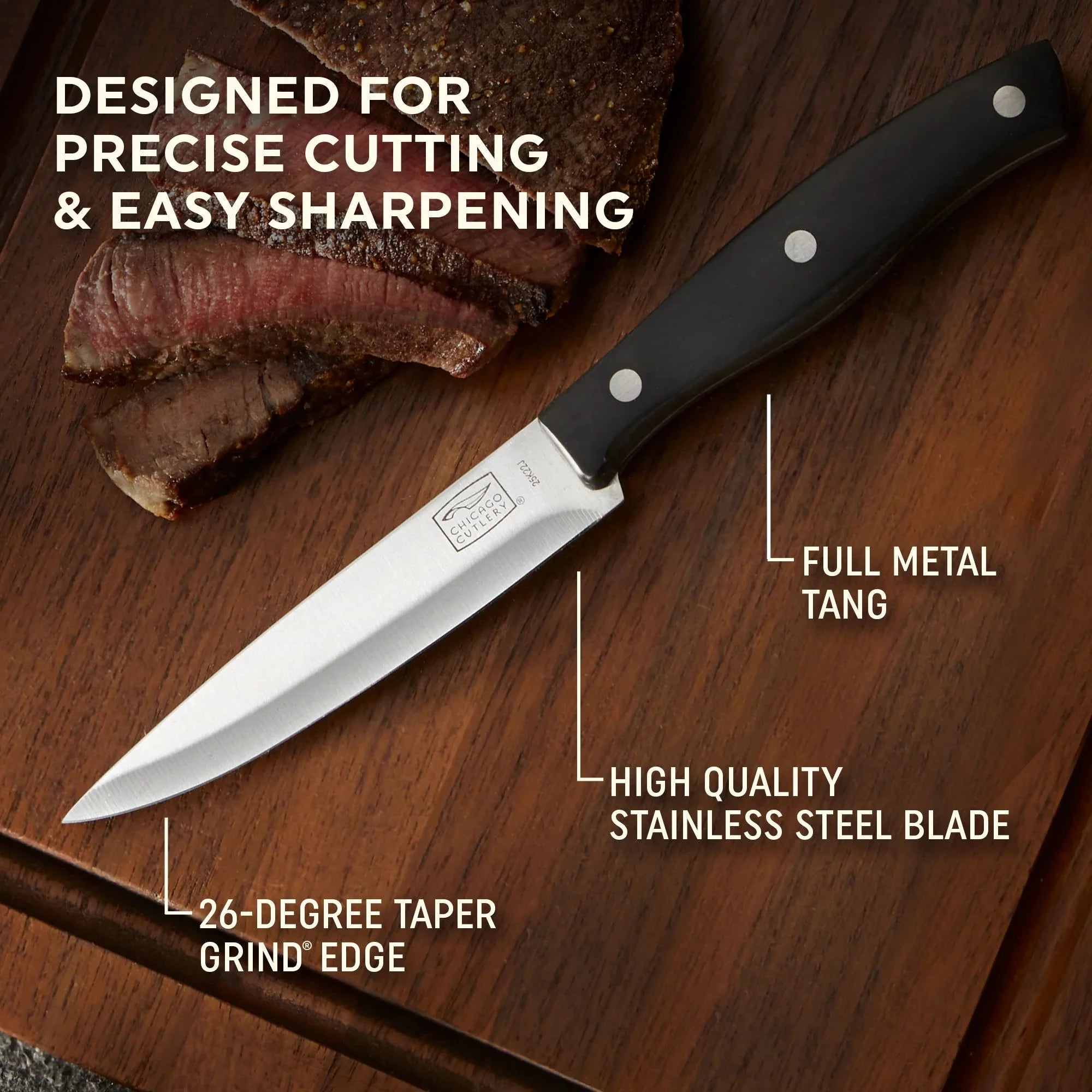 Chicago Cutlery® Ellsworth 4-piece Steak Knife Set image 1