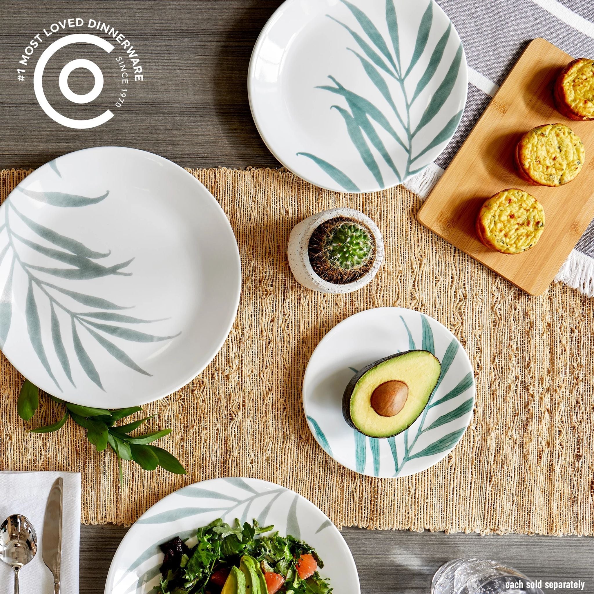 Corelle® Solar Print 10.25 Dinner Plate, EXCLUSIVE image 1