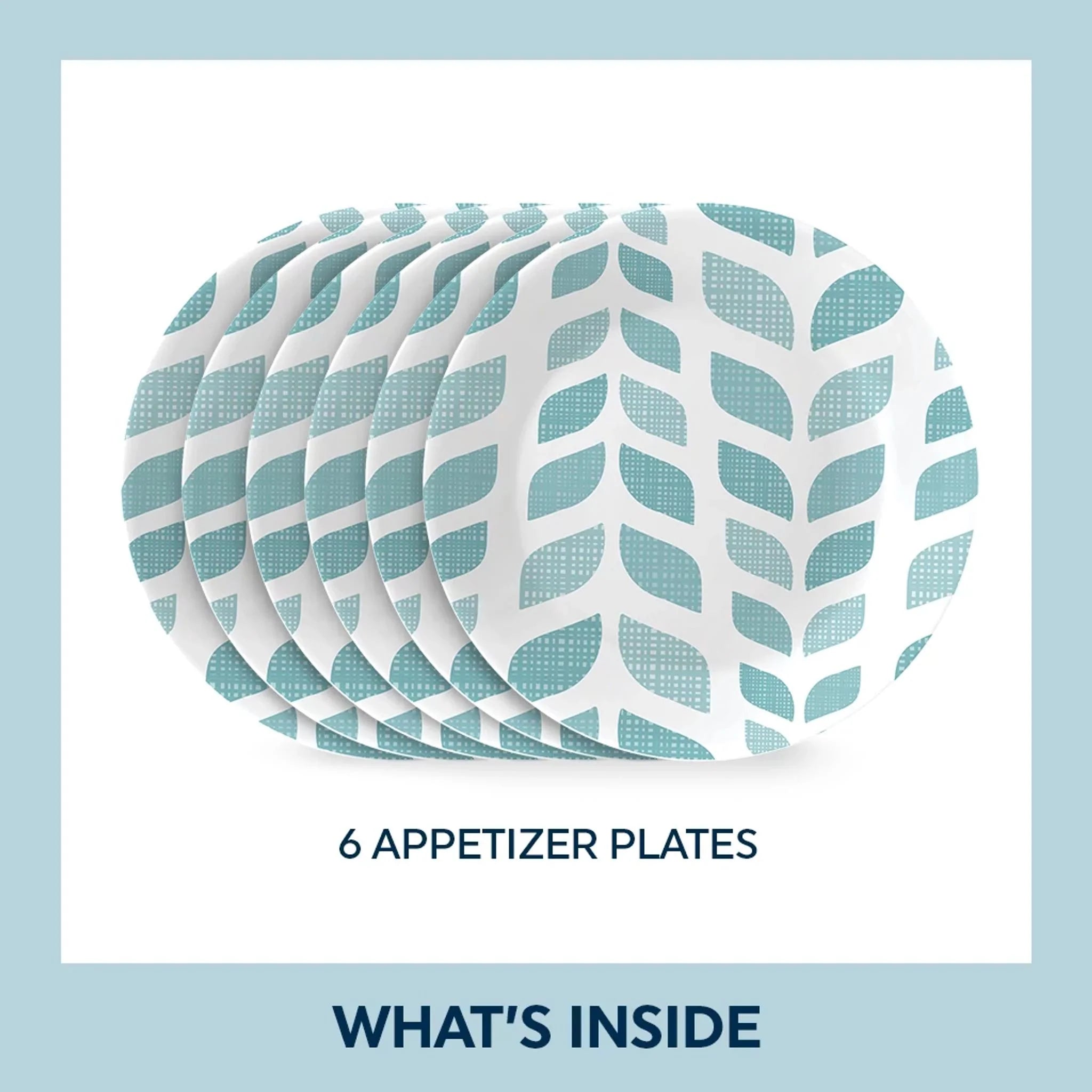 Corelle® Global Collection Northern Pines 6.75 Appetizer Plates, 6-pack image 5