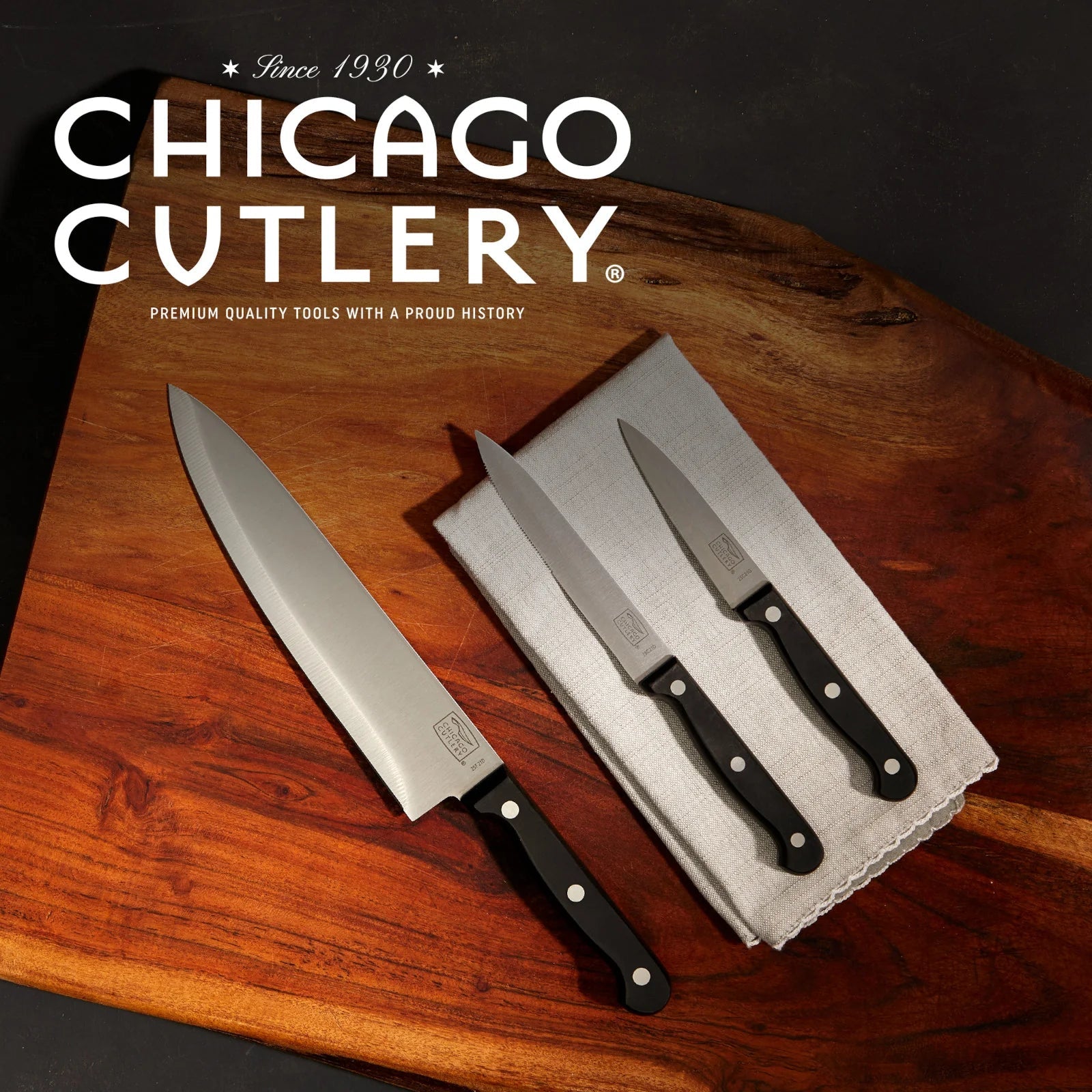 Chicago Cutlery® Essentials™ 3-piece Knife Set image 4