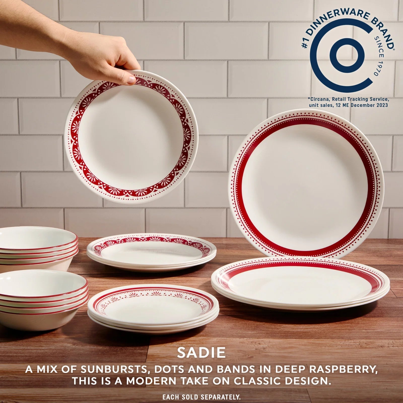 Corelle® Sadie 10.25 Dinner Plate image 1