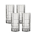 Ocean Glass Traze FTR Highball Glasses (4-Pieces), 12-ounce, Dishwasher Safe image 0