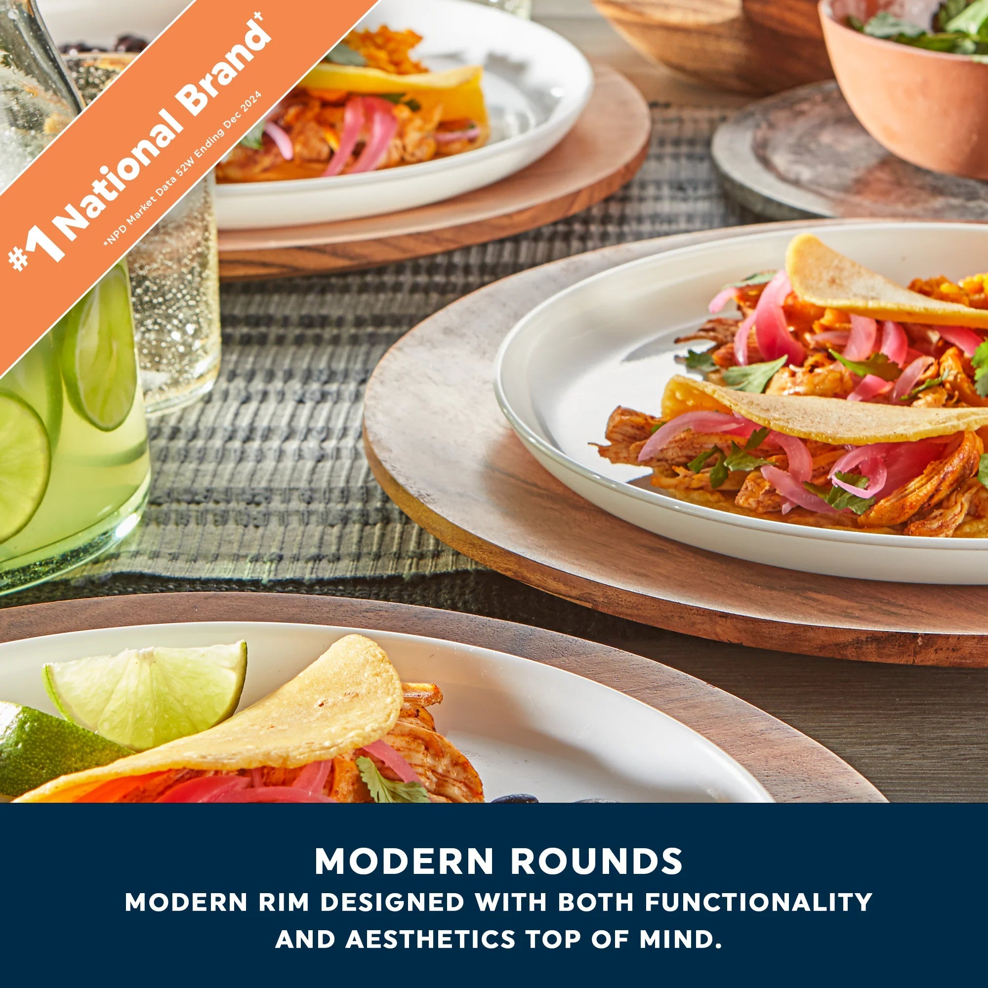 Corelle® Modern Rounds 12pc Set, Service for 4 image 2
