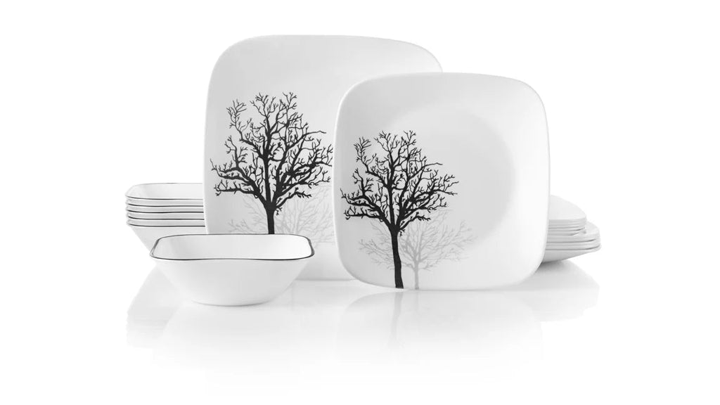 Corelle® Timber Shadows 18-piece Dinnerware Set, Service for 6 image 0